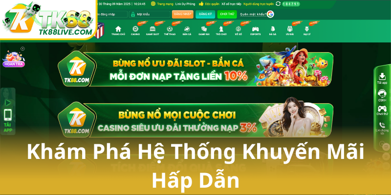 Khám Phá Hệ Thống Khuyến Mãi Hấp Dẫn Khám Phá Hệ Thống Khuyến Mãi Hấp Dẫn
