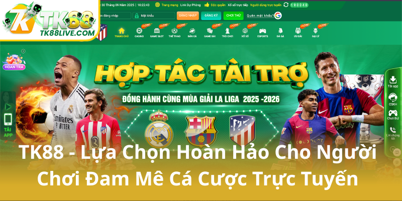TK88 - Lựa Chọn Hoàn Hảo Cho Người Chơi Đam Mê Cá Cược Trực Tuyến TK88 - Lựa Chọn Hoàn Hảo Cho Người Chơi Đam Mê Cá Cược Trực Tuyến